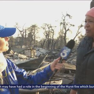 Residents return home to rubble in the devastating aftermath of Eaton Fire