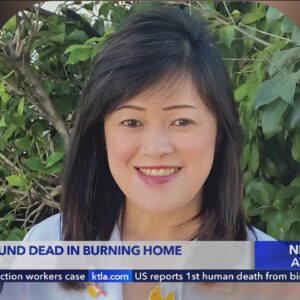 Doctor's body found in burning San Marino house