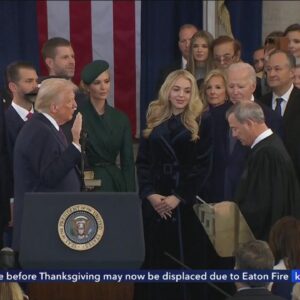 Donald Trump Sworn in as the 47th President of the United States