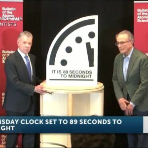 Doomsday Clock 2025: Scientists set new time