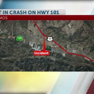 Three injured from car crash on Highway 101 in Los Alamos Friday afternoon