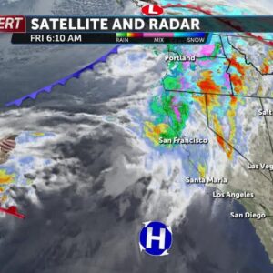 Ending the month with mild temps, starting February with rain chances