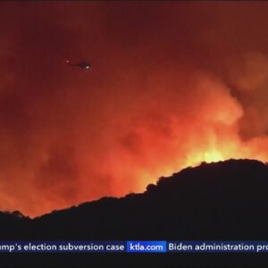 More than 40,000 total acres burning in SoCal; investigators look at possible causes - Monday 7 p.m.