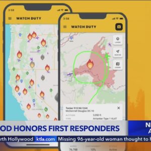 ‘Watch Duty’ app co-founder receives Unsung Hero Award for saving lives during SoCal fires