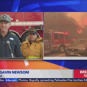 Gov. Newsom, incident commanders provide update on Palisades Fire