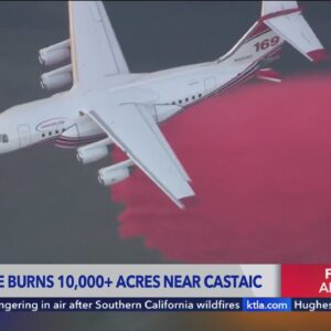 Hughes Fire near Castaic leaves tens of thousands evacuated