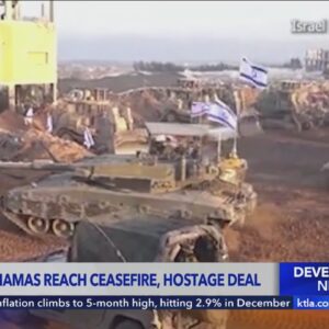 Israel and Hamas agree to Gaza ceasefire and hostage deal