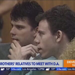 Menendez brothers’ relatives to meet with new Los Angeles County DA