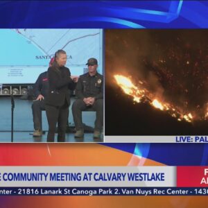 Officials provide update on Palisades Fire