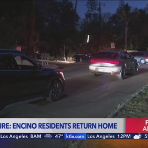 Palisades Fire evacuees eager to return home