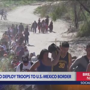 Pentagon deploying troops to US-Mexico border