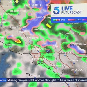 Rain to continue well into Monday in Southern California