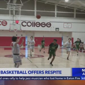 Palisades Charter High School basketball team plays first game following devastating wildfire