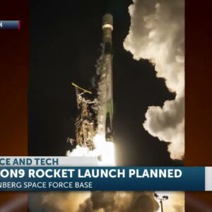 Space X planning Falcon 9 rocket launch Saturday morning