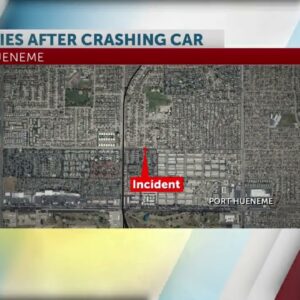 Teen dead from solo car crash in Port Hueneme early Saturday