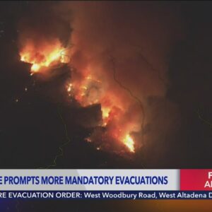 New evacuation orders in place as Palisades Fire shifts to San Fernando Valley