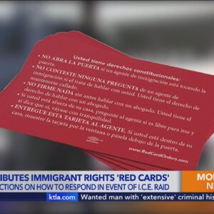 Los Angeles schools distributing 'red cards' to help immigrant communities ‘assert constitutional ri