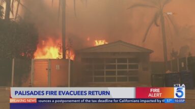 KTLA Team Coverage 11 p.m. - Palisades, Eaton Fires grow as crews battle deadly blazes