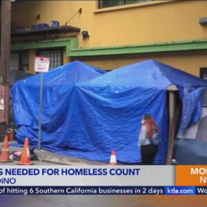 Volunteers needed for homeless count in San Bernardino