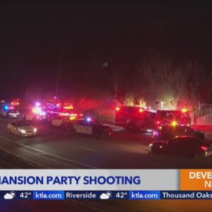 16-year-old dead, 5 others injured after gunfire erupts at mansion party in Los Angeles