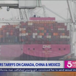 Trump puts tariffs on Canada, Mexico and China, spurring trade war as North American allies respond