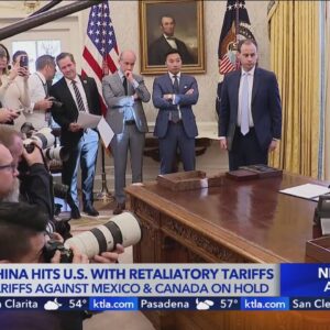 China hits U.S. with retaliatory tariffs