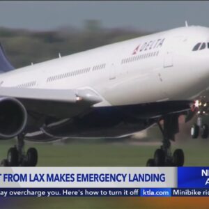 Delta flight from LAX makes emergency landing