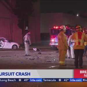 Canceled pursuit of out-of-control driver in L.A. County ends in deadly crash