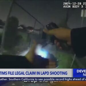 Robbery victims file legal claim in Los Angeles Police Department shooting 