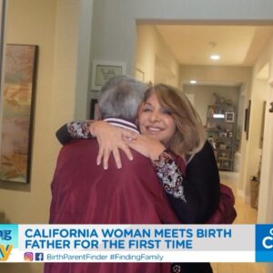 Finding Family: California woman meets birth father for first time