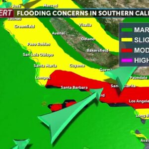 Light rain Wednesday, major storm producing flooding & strong winds Thursday