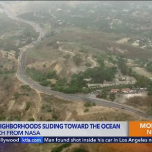 Southern California coastal community is sliding toward the ocean, NASA data shows