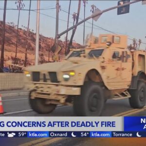 Residents concerned about crime as neighborhoods reopen after Palisades fire