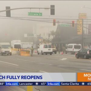 Pacific Coast Highway reopens following Palisades Fire 