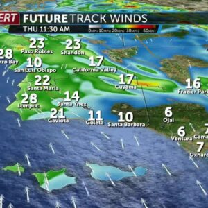 Rain returns Thursday, drying out for Super Bowl weekend