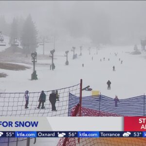 SoCal mountain communities brace for incoming storm, snowfall