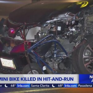 Teen on mini bike killed in hit-and-run