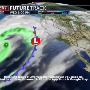 Warm up ahead followed by rain chances