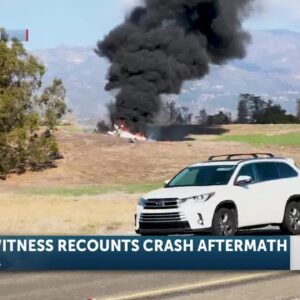 Witness to terrifying plane crash in Goleta shares experience