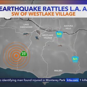 4.1-magnitude earthquake jolts Los Angeles area