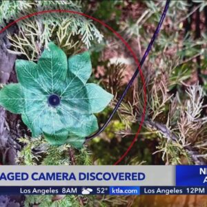 Camouflaged cameras found outside Chino Hills home