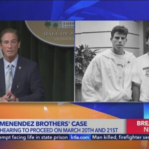 DA to move forward with Menendez brothers’ resentencing