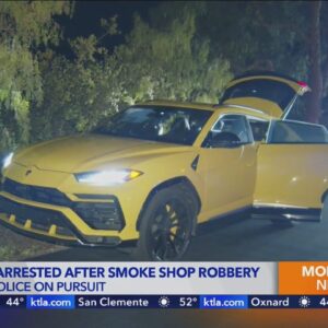 Suspects on the loose after brutal beating, robbery and Lamborghini pursuit