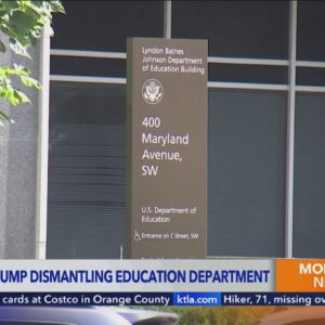 California, 19 states suing Trump administration over massive layoffs at Department of Education