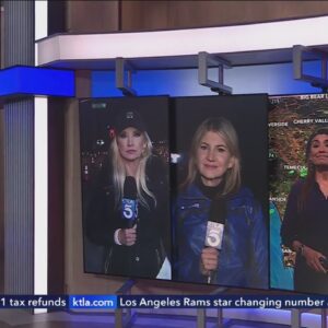 KTLA team coverage: Second of two storms coming to SoCal