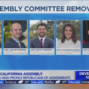 California Speaker strips outspoken Republicans of committee assignments