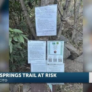 Possible overuse dangers on the Hot Springs Trail will be studied in Santa Barbara County