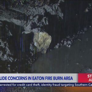 Rain and mudslide concerns for Eaton Fire burn area