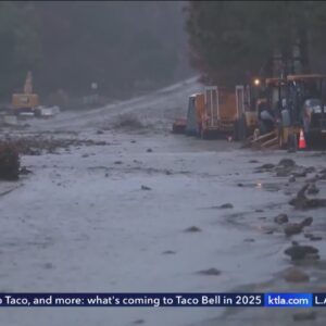 Rainstorm brings threats of mudslides, flooding in Southern California