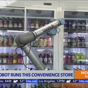 Robots run this convenience store 24/7